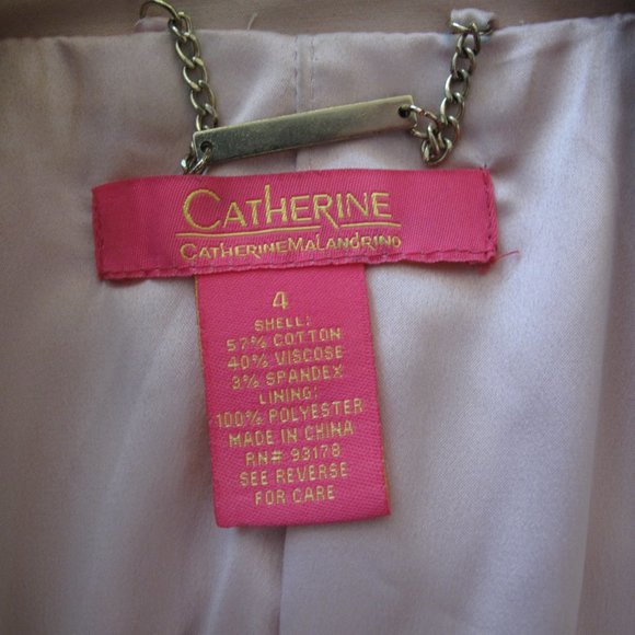 CATHERINE MALANDRINO Blush Pink Blazer - Picture 6 of 12